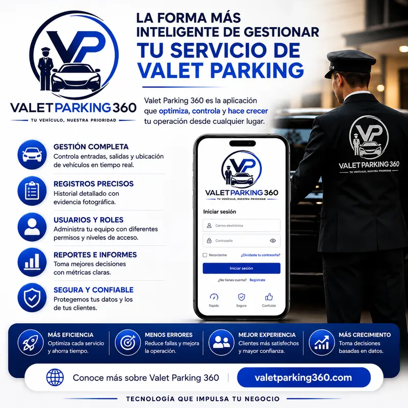 Software para valet parking