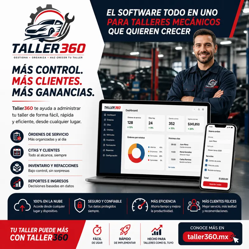 Software para Talleres Mecánicos